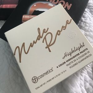 Bh cosmetics nude rose highlight palette